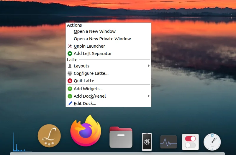 Latte Dock