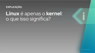 Linux é apenas o kernel: o que isso significa?