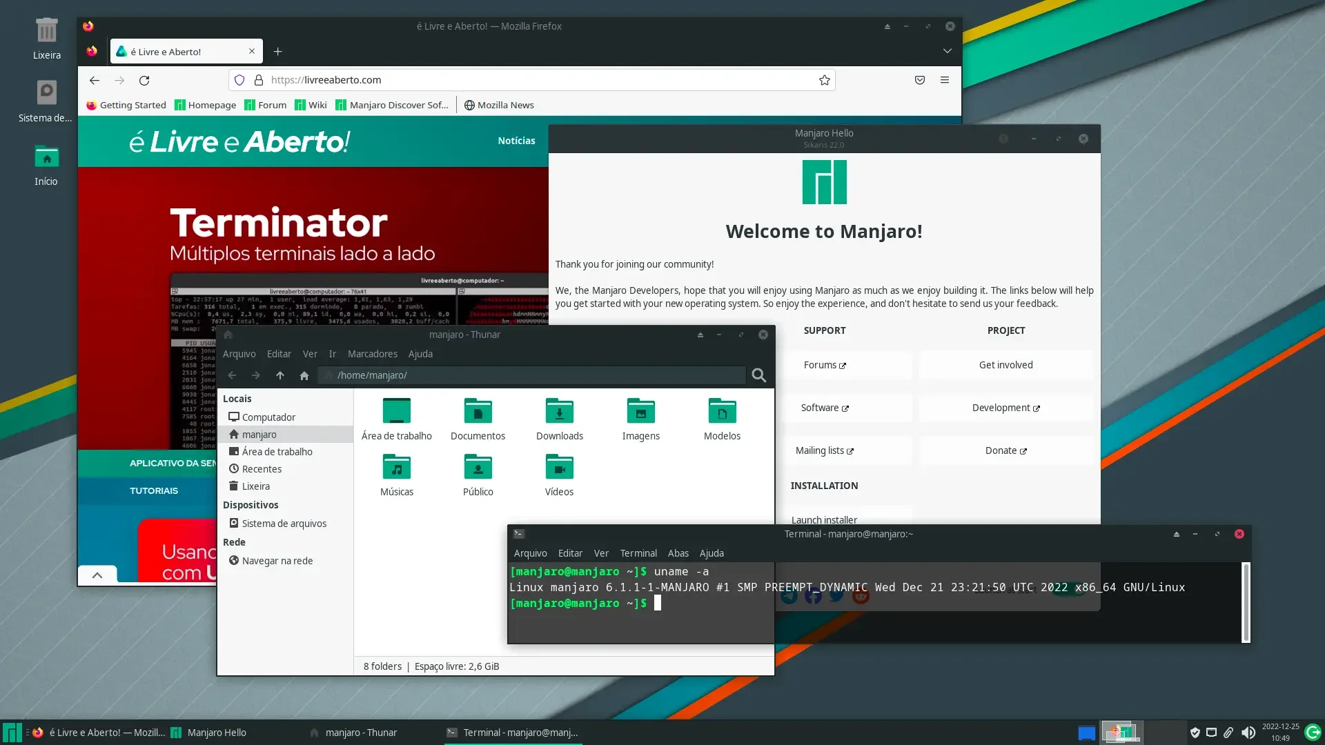 manjaro manjaro