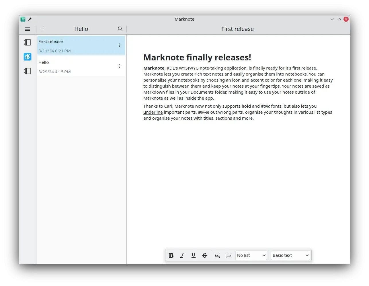marknote marknote