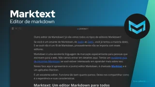 MarkText é um excelente editor mesmo para aqueles que não conhecem Markdown