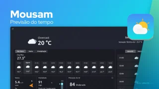 Mousam é um aplicativo meteorológico detalhado para Linux