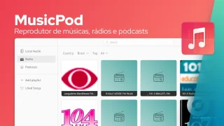 MusicPod é um novo reprodutor de música, podcast e rádio para Linux