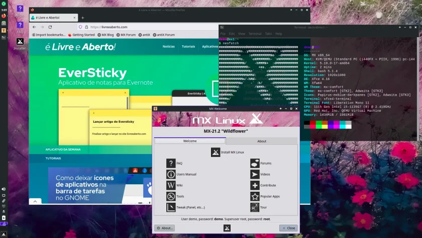 MX Linux 21.2 MX Linux 21.2
