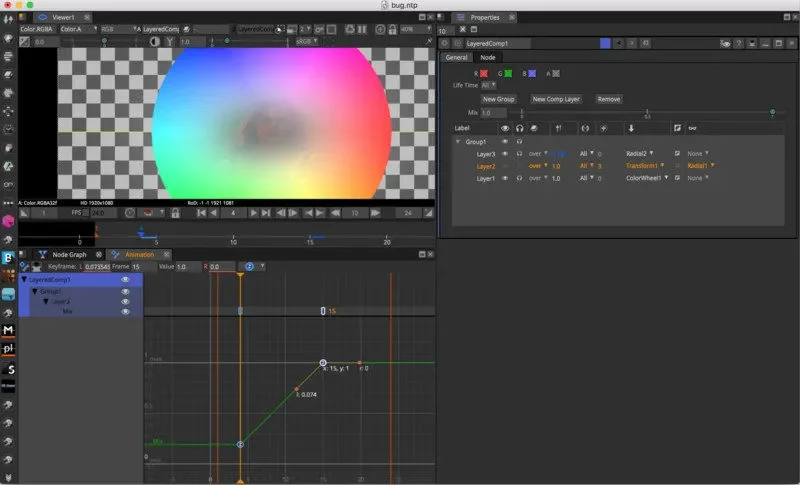 Natron é Linux alternativas ao Adobe Aftereffects