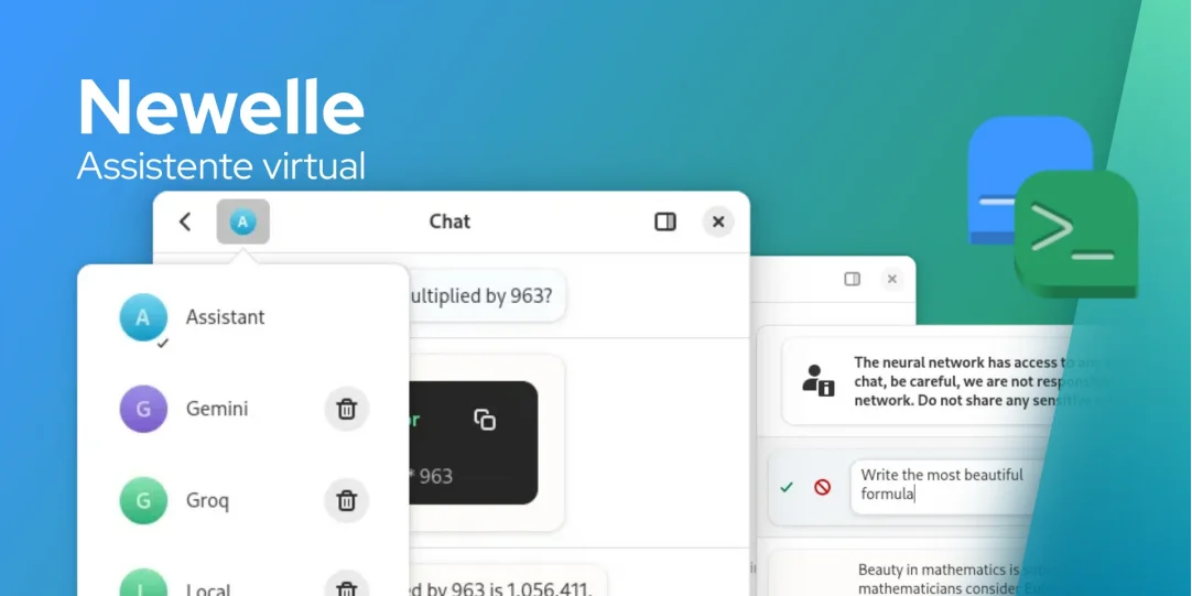 Newelle, um assistente de IA para GNOME