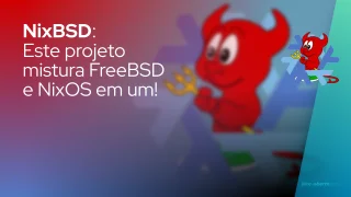 NixBSD: Este projeto mistura FreeBSD e NixOS em um!