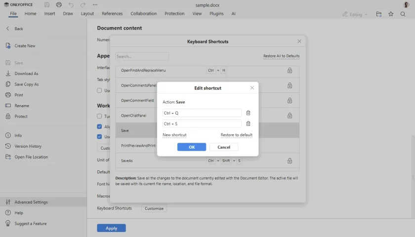 only-office-9-2-keyboard-shortcuts only-office-9-2-keyboard-shortcuts
