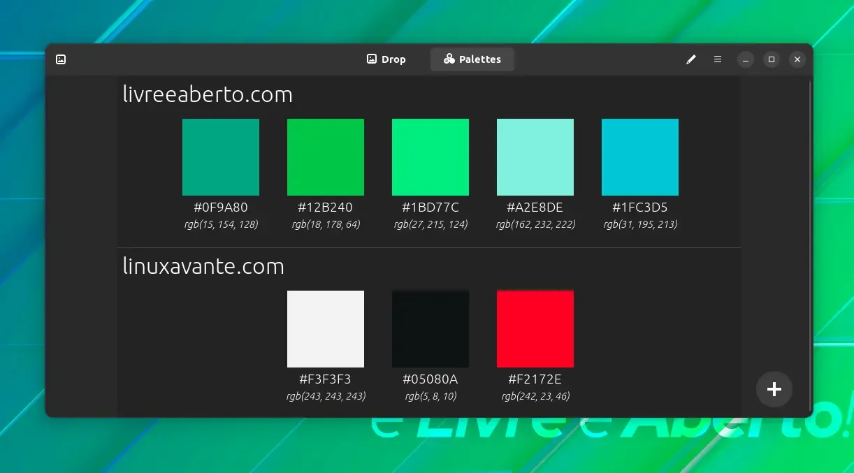 Paleta: criando uma biblioteca de cores Paleta: criando uma biblioteca de cores