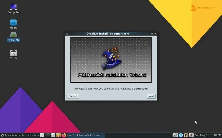 PCLinuxOS-installer PCLinuxOS-installer