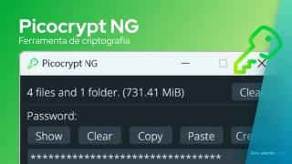Picocrypt NG, uma ferramenta leve para criptografia de arquivos