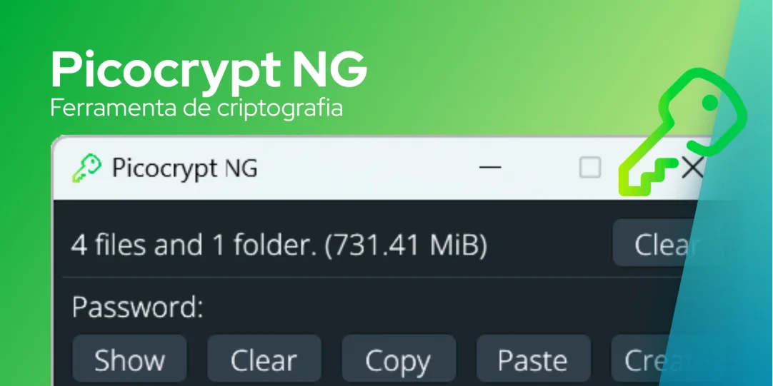 Picocrypt NG, uma ferramenta leve para criptografia de arquivos