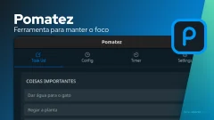 Pomatez ajuda você a manter o foco