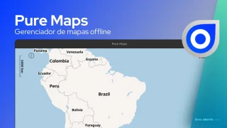 Pure Maps: navegador de mapas offline para Linux e móveis