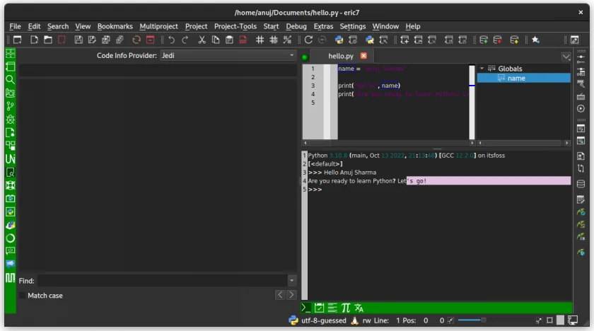 python-ide-eric python-ide-eric