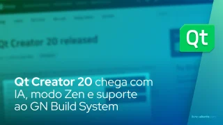 Qt Creator 20 chega com IA, modo Zen e suporte ao GN Build System