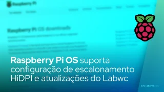 Nova versão do Raspberry Pi OS Suporta Configuração de Escalonamento HiDPI e Atualizações do Labwc