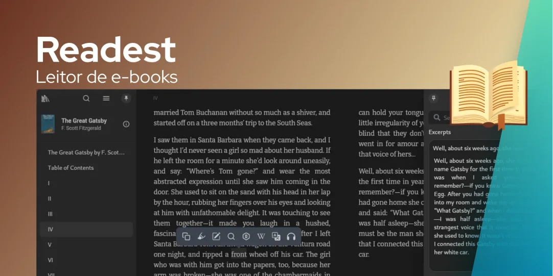 Este pode ser o seu novo aplicativo leitor de e-books favorito no Linux