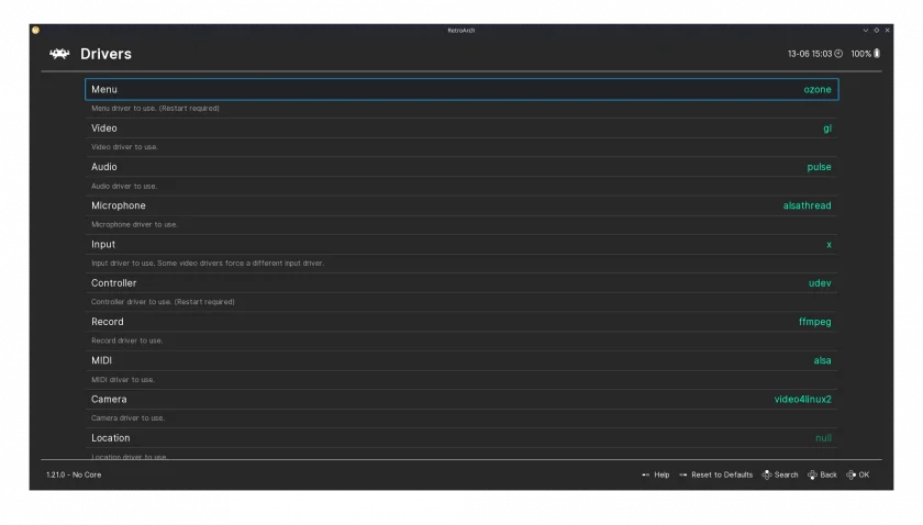 retroarch-drivers-page retroarch-drivers-page