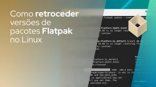 Como retroceder versões de pacotes Flatpak no Linux