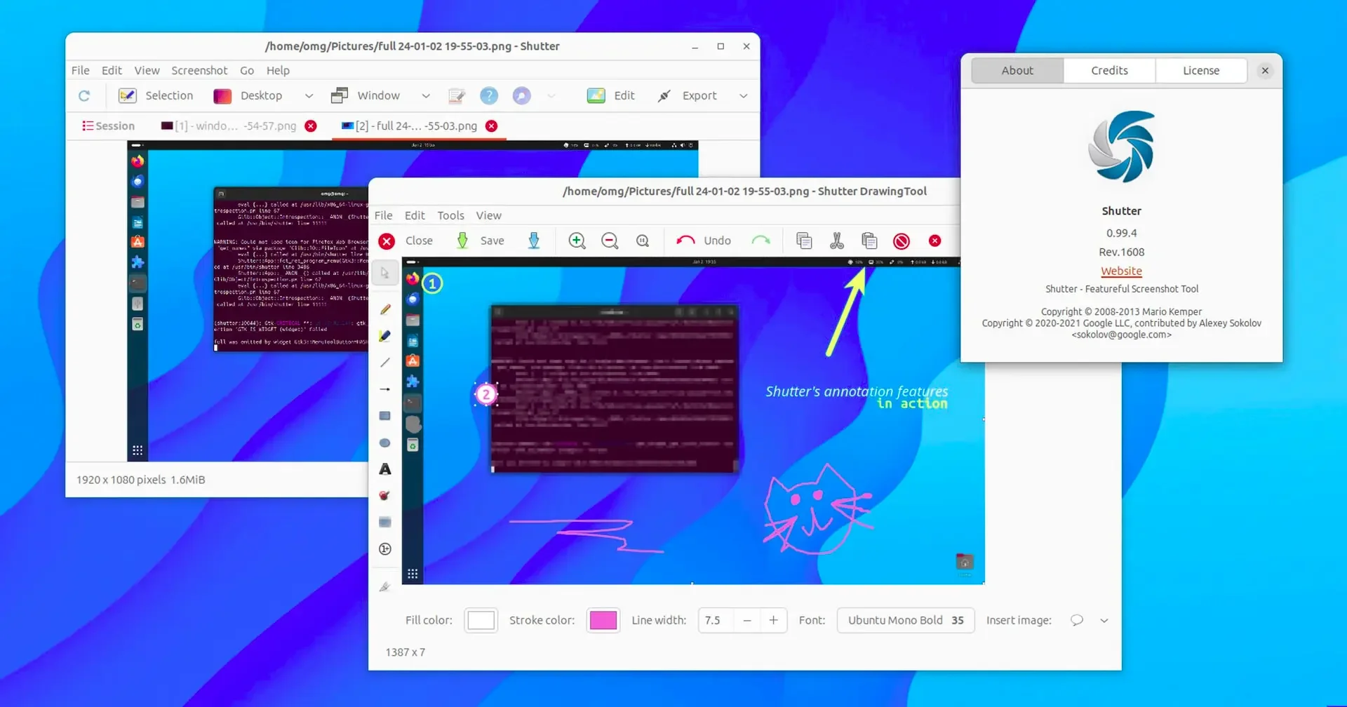 shutter-wayland-ubuntu shutter-wayland-ubuntu