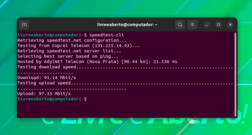 speedtest_cli speedtest_cli