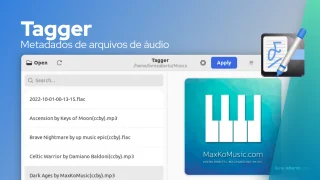 Tagger é um ótimo editor de tags de áudio GTK para desktops Linux
