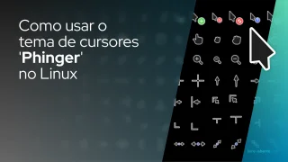 Como usar o tema de cursores 'Phinger' no Linux