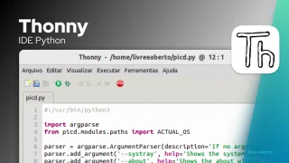 Thonny é um IDE ideal para ensinar programação Python nas escolas