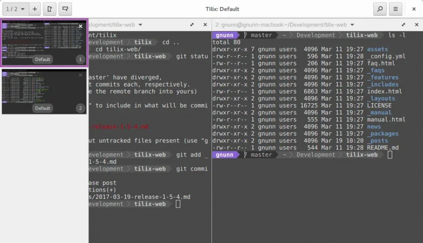 tilix-screenshot-2 tilix-screenshot-2