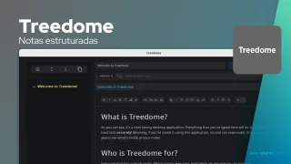 Treedome: um aplicativo hierárquico de anotações locais inspirado no CherryTree