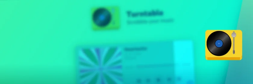 Turntable 5.0 adiciona controles dobráveis para o player e resumo de fim de ano