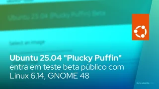 Ubuntu 25.04 "Plucky Puffin" entra em teste beta público com Linux 6.14, GNOME 48