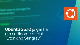 Ubuntu 26.10 ganha codinome oficial: “Stonking Stingray”