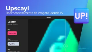 Upscayl, um redimensionador de imagens que usa IA
