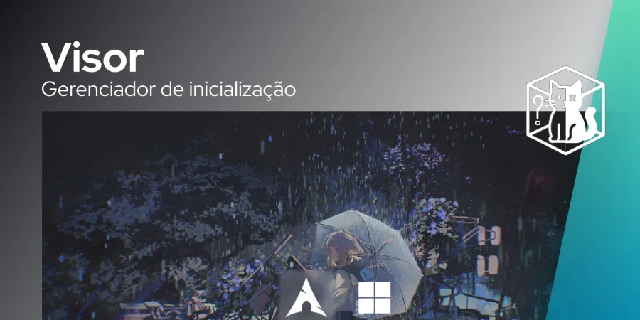 Visor Boot Manager, um gerenciador UEFI gráfico