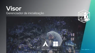 Visor Boot Manager, um gerenciador UEFI gráfico