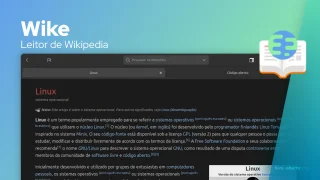 Wike é um leitor de Wikipedia para desktops Linux