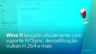 Wine 11 lançado oficialmente com suporte NTSync, decodificação Vulkan H.264 e mais