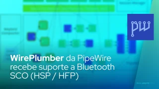 WirePlumber da PipeWire recebe suporte a descarregamento de hardware Bluetooth SCO (HSP / HFP)