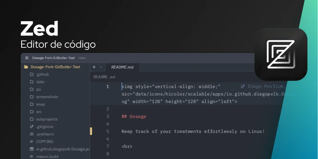 Zed, um editor de código-fonte aberto dos criadores do Atom