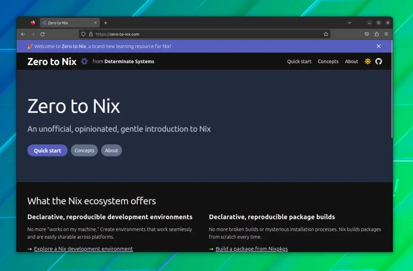 zero_to_nix zero_to_nix