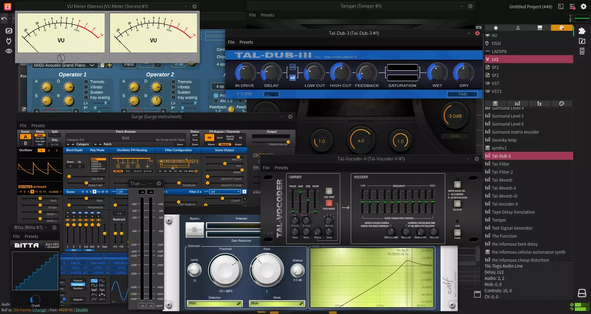 zrythn_2 Plugins no Zrythm