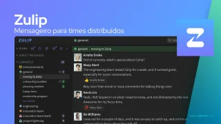 Zulip: uma alternativa interessante de código aberto ao Slack