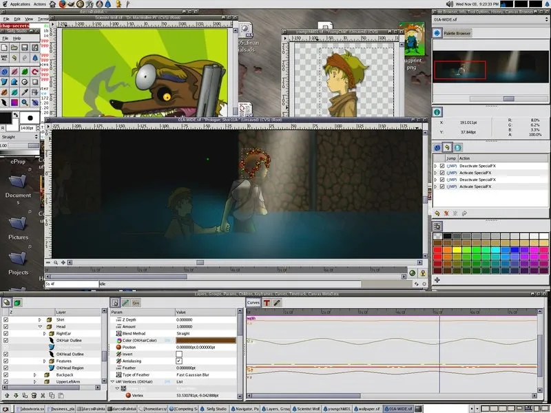 O Synfig é uma alternativa ao Adobe Animate