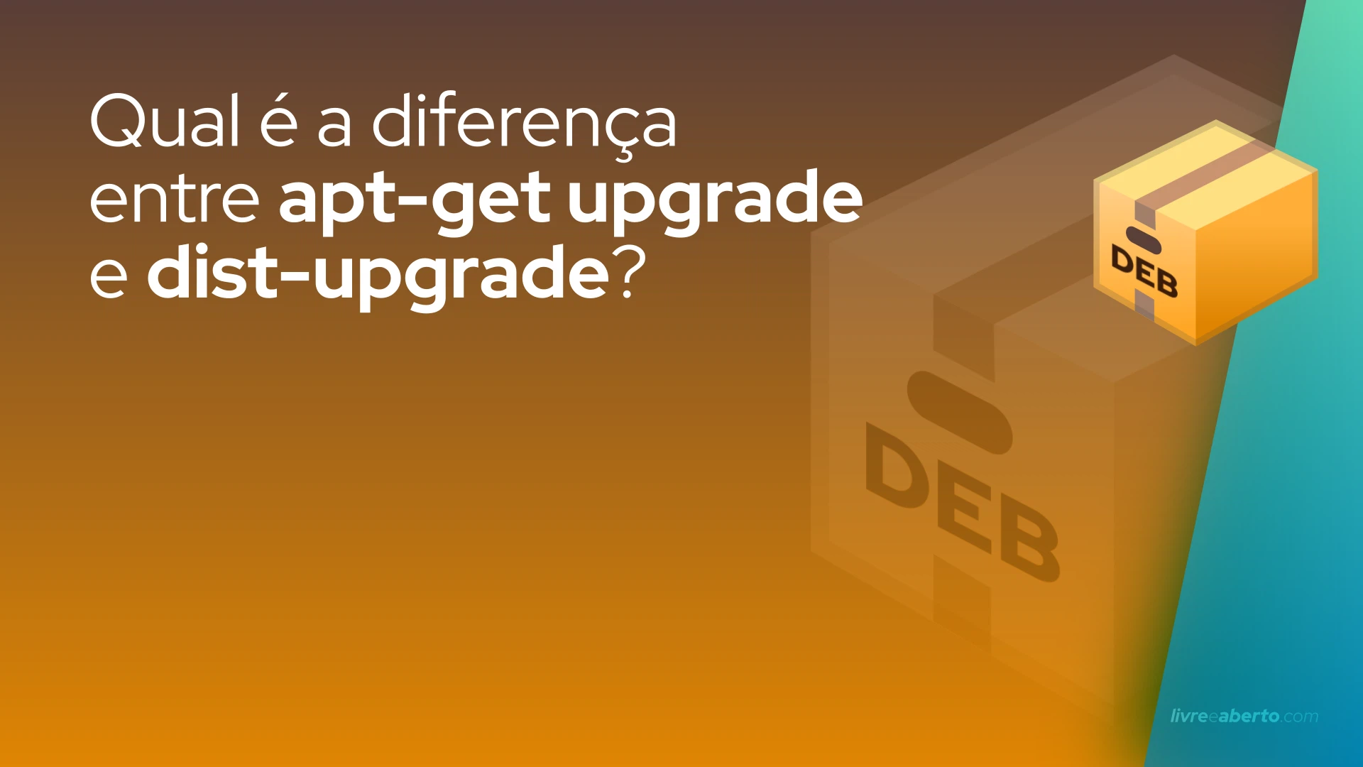 Qual é a diferença entre apt-get upgrade e dist-upgrade?