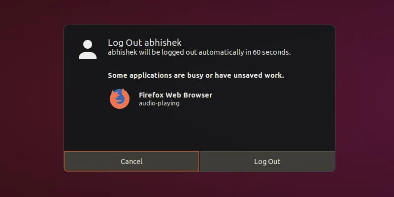 Sair do Ubuntu