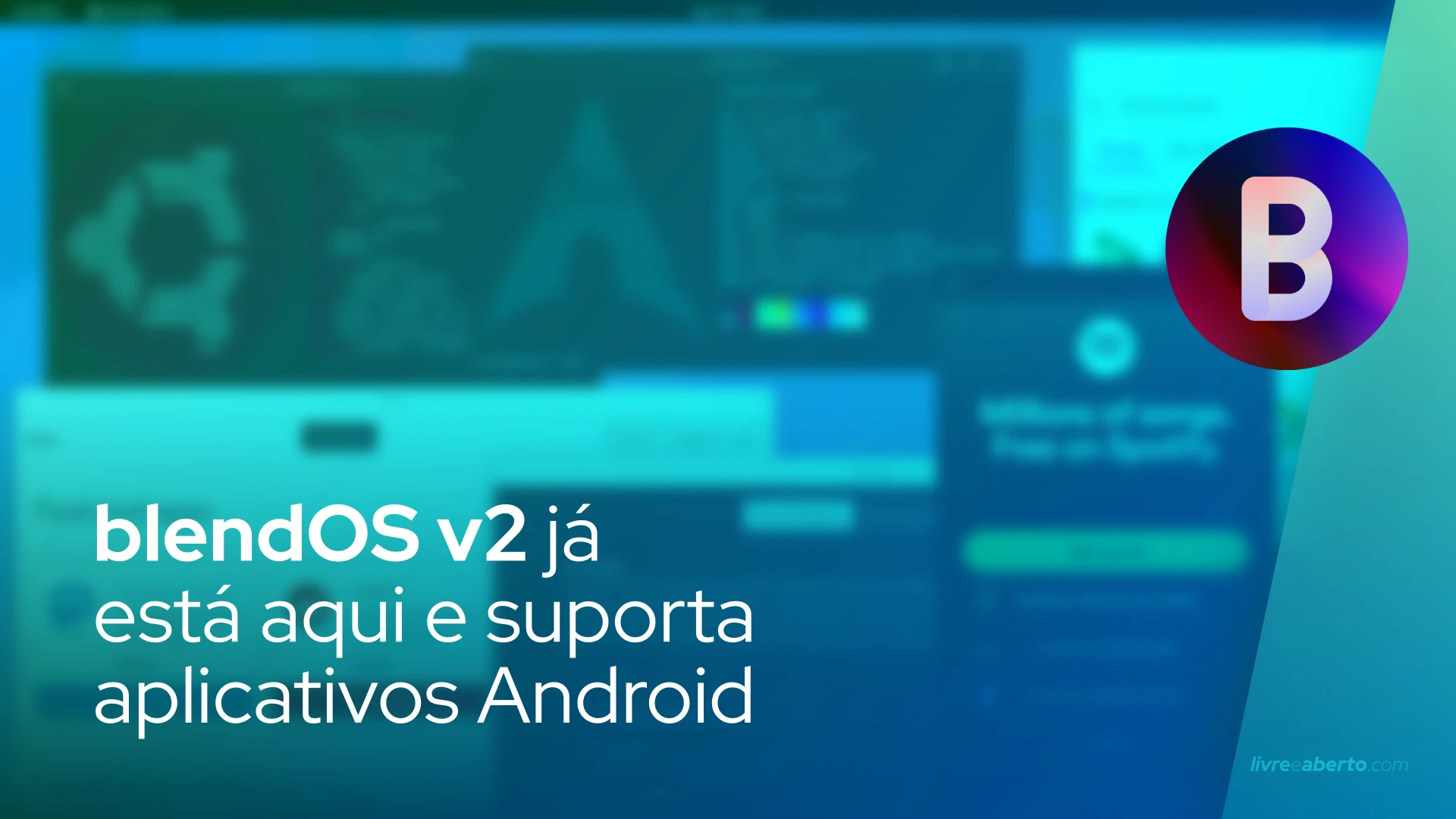 blendOS v2 já está aqui e suporta aplicativos Android