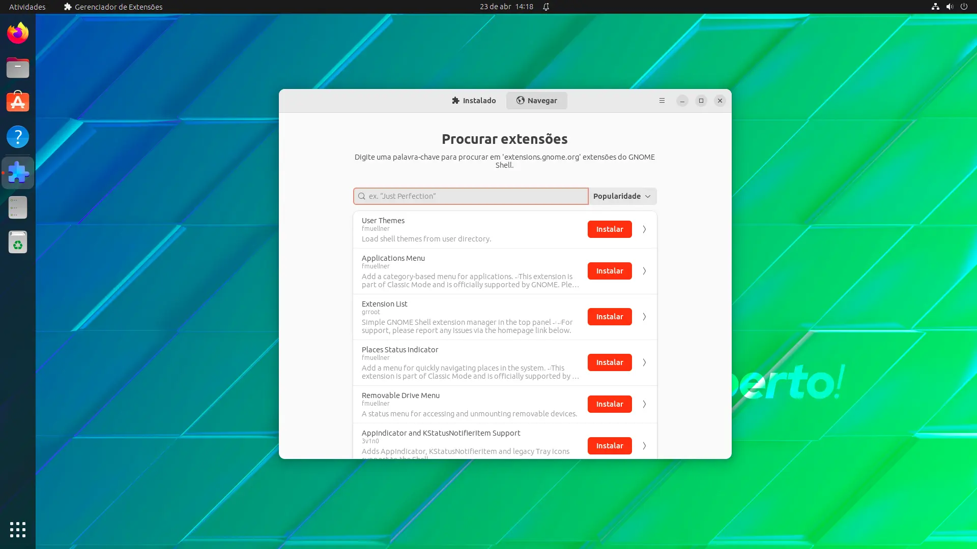 Gosta de extensões do GNOME? Você vai adorar esta ferramenta!