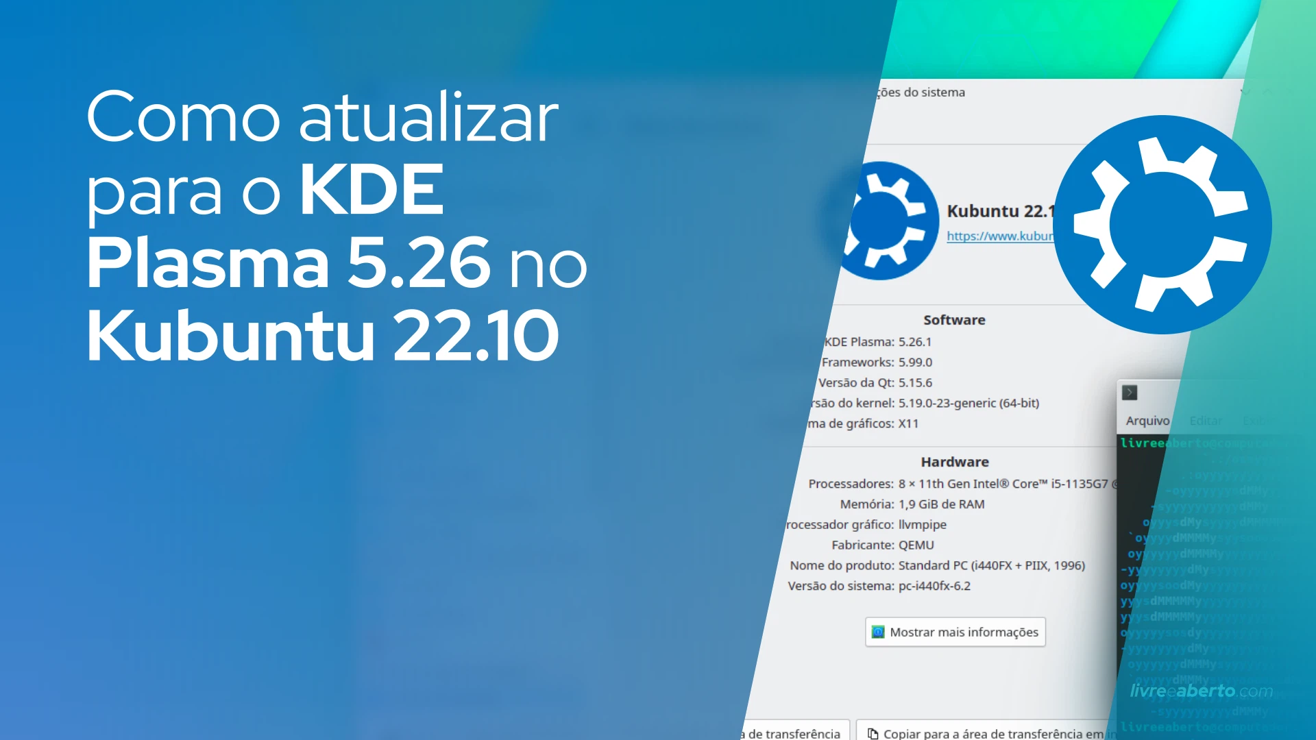 Como atualizar para o KDE Plasma 5.26 no Kubuntu 22.10